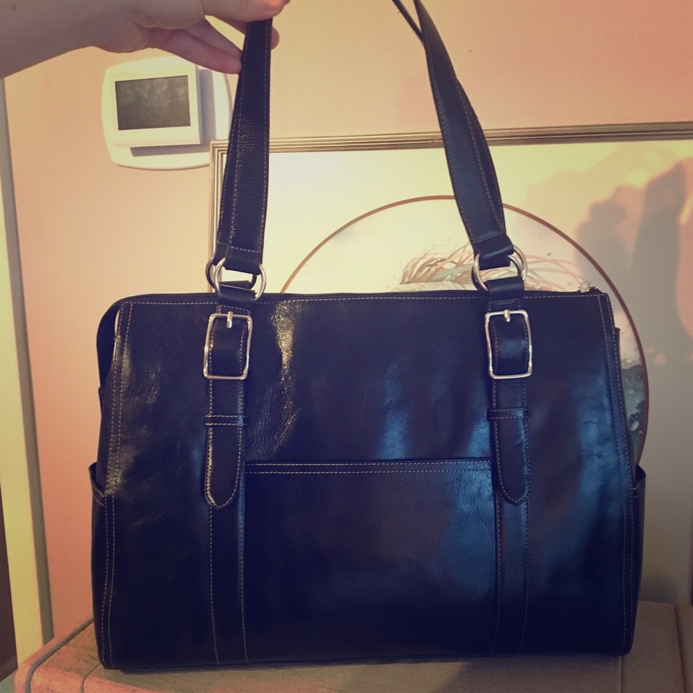 Black Fossil Carry On Bag